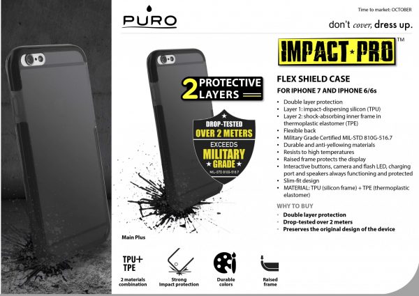 iPhone 8 Cover Flex Impact-PRO Pure Shield - Image 3